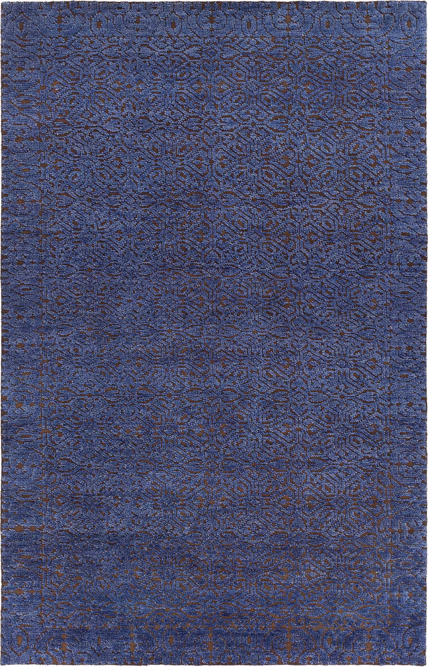 Chandra Bense ASH-48700 Blue Transitional Rug