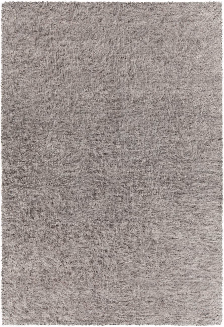 Chandra Bense AVE-34802 Lt. Gray Solid Color Wool Rug