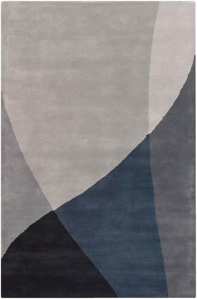 Chandra Bense BEN-3003 Lt. Gray Abstract Rug
