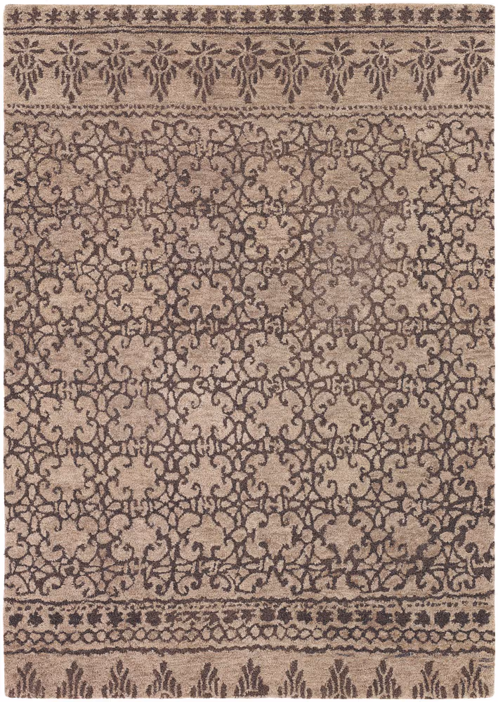 Chandra Bense BER-32100 Beige Transitional Rug