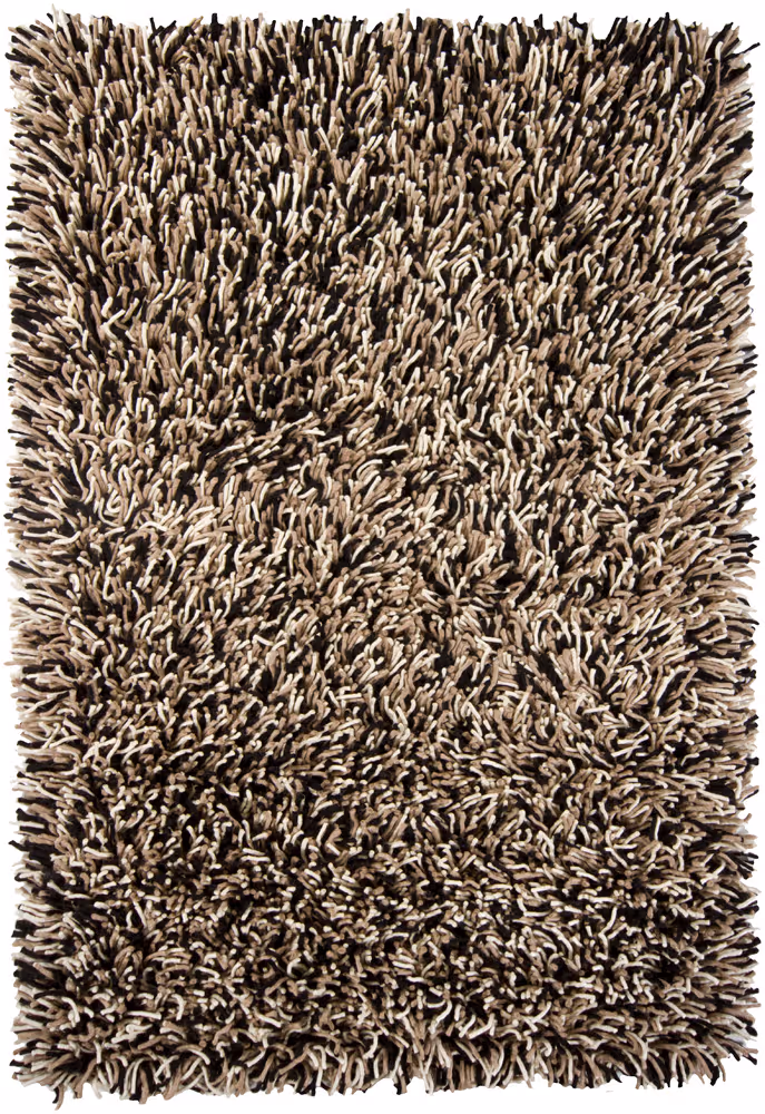 Chandra Bense BIG-20800 Tan Abstract Wool Rug