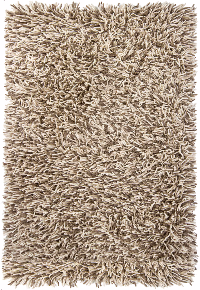 Chandra Bense BIG-20803 Tan Abstract Wool Rug