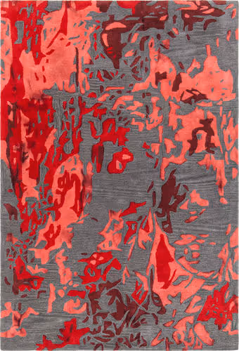 Chandra Brynn BRY-42700 Gray Abstract Rug Product Image