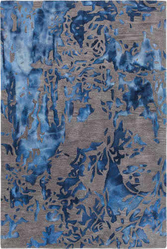 Chandra Brynn BRY-42702 Blue Abstract Rug Product Image