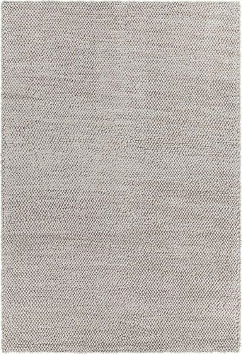 Chandra Brynn BUR-34900 Lt. Gray Solid Color Silk Rug Product Image