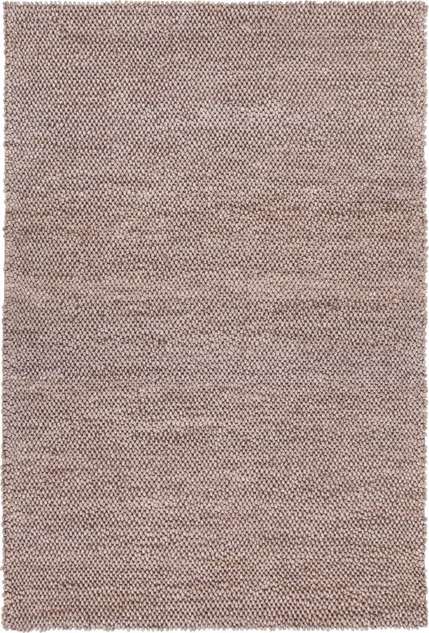 Chandra Brynn BUR-34903 Beige Solid Color Silk Rug