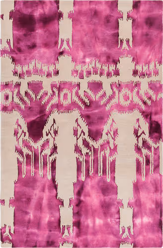Chandra Catalina CAI-42000 Dk. Pink Southwestern Rug Product Image