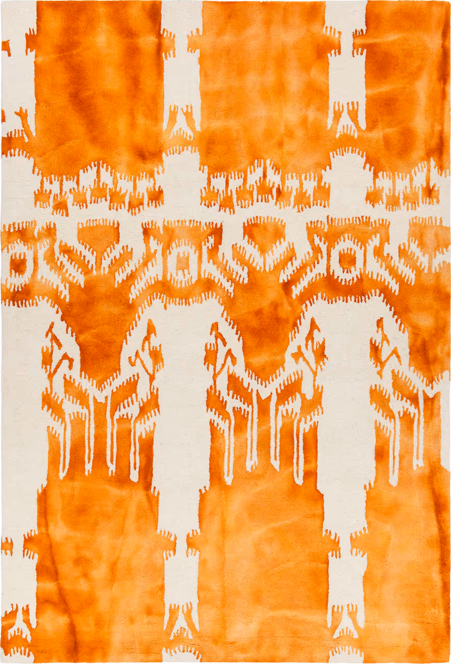 Chandra Catalina CAI-42001 Orange Southwestern Rug