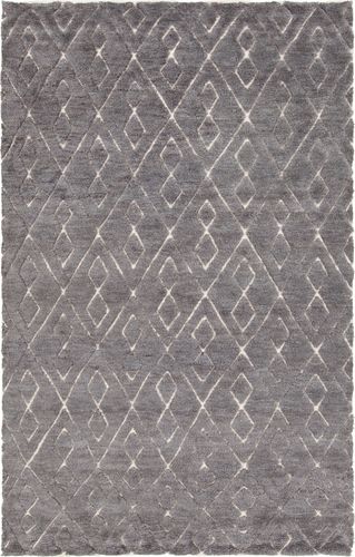 Chandra Catalina CAT-45101 Dk. Gray Patterned Cotton Rug Product Image
