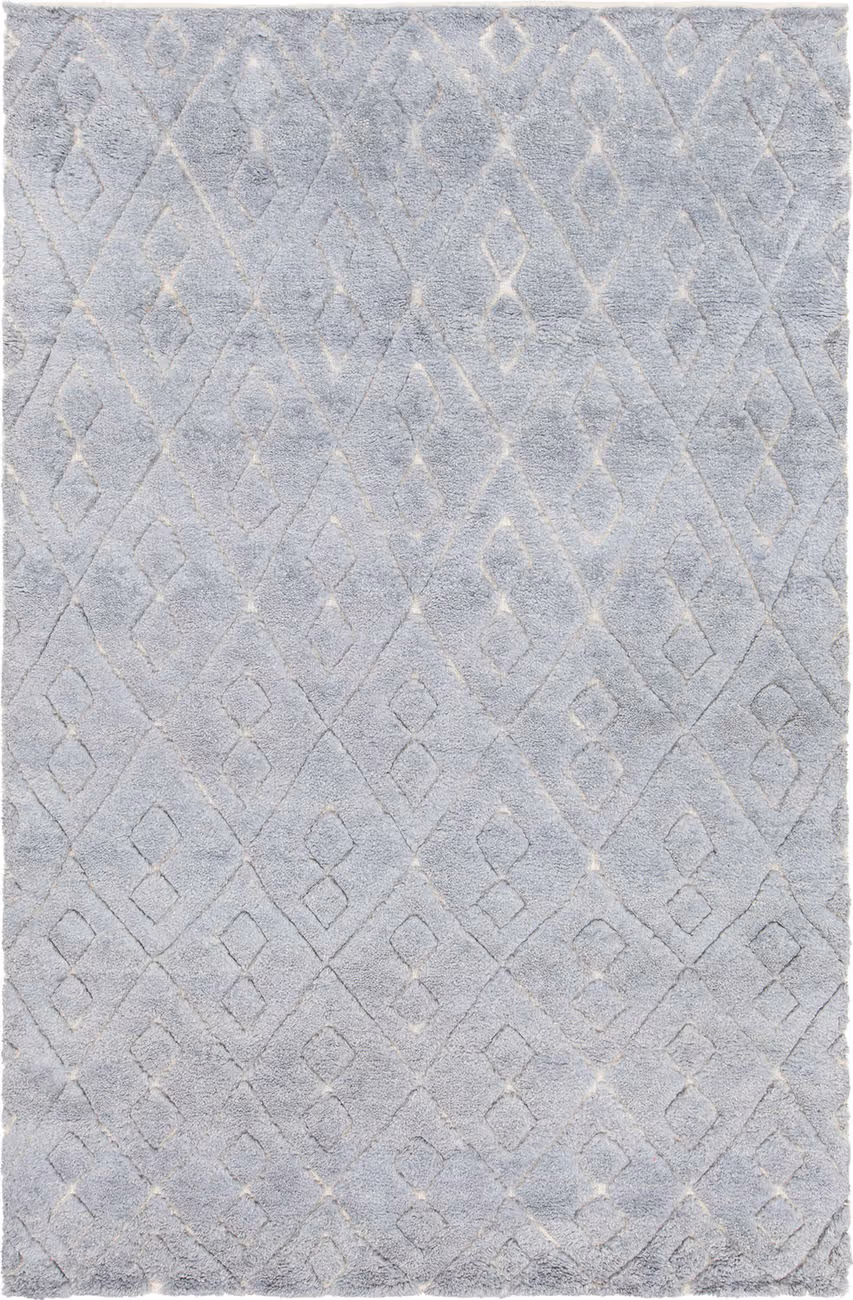 Chandra Catalina CAT-45103 Lt. Gray Patterned Cotton Rug