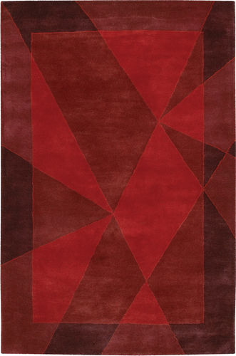 Chandra Daisa DAI-9 Dk. Red Wool Rug Product Image