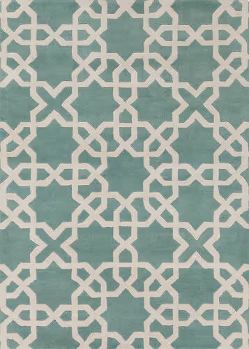 Chandra Davin DAV-25800 Lt. Green Wool Rug Product Image