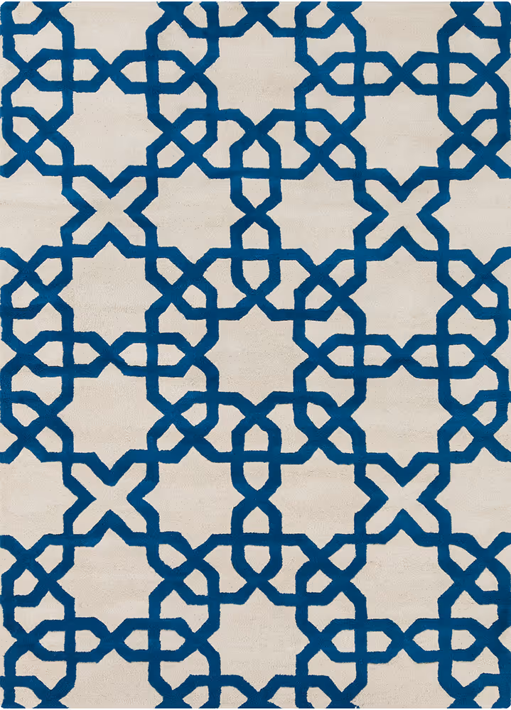 Chandra Davin DAV-25803 Ivory Wool Rug
