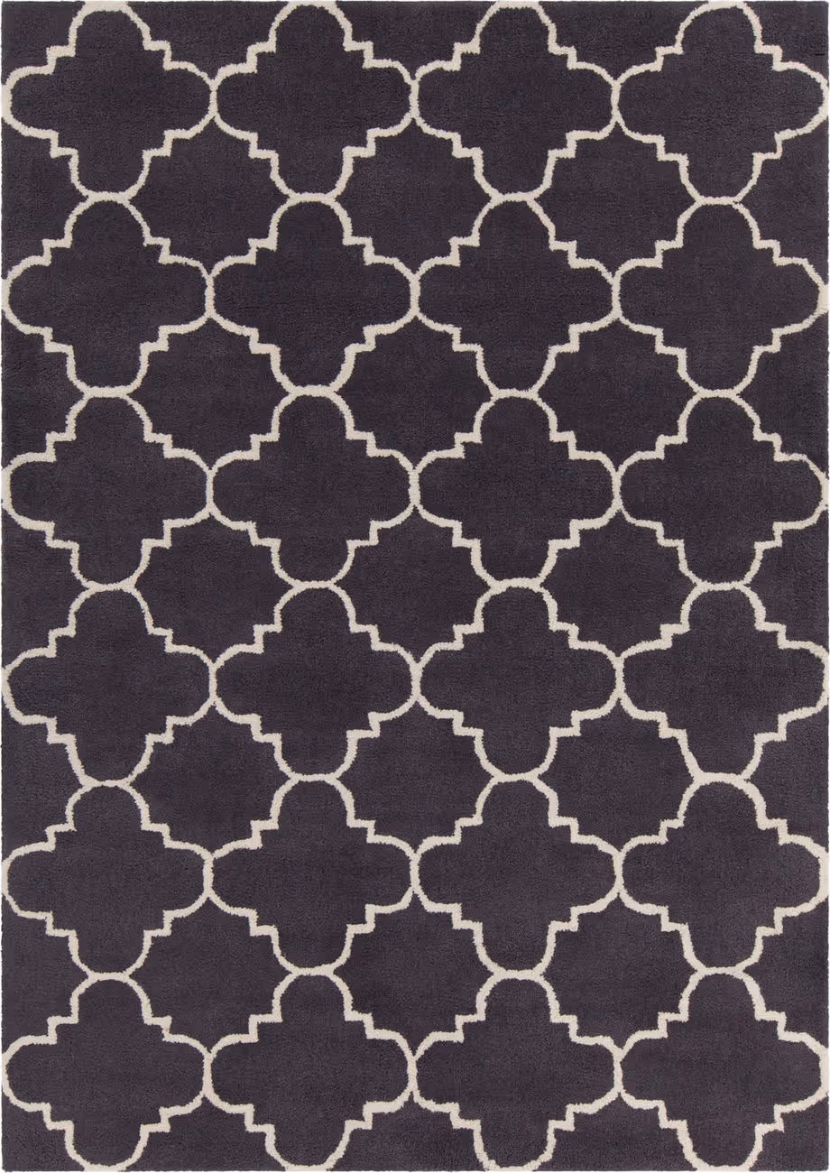 Chandra Davin DAV-25845 Dk. Gray Wool Rug
