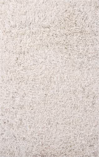 Chandra Duke DUK-20901 Ivory Shag Solid Color Rug Product Image
