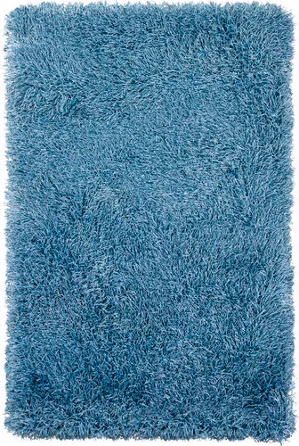 Chandra Duke DUK-20902 Lt. Blue Shag Solid Color Rug Product Image
