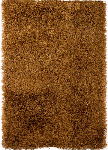 Chandra Duke DUK-20904 Brown Shag Solid Color Rug Product Image