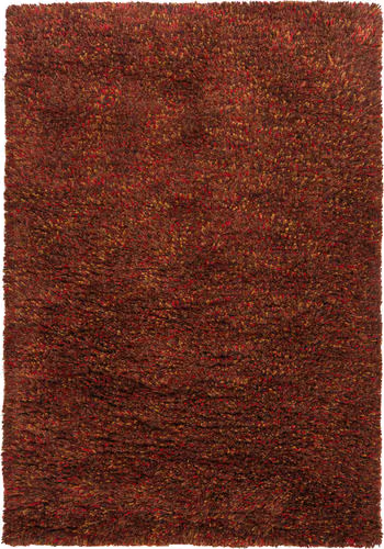 Chandra Estilo EST-18503 Dk. Red Solid Color Wool Rug Product Image
