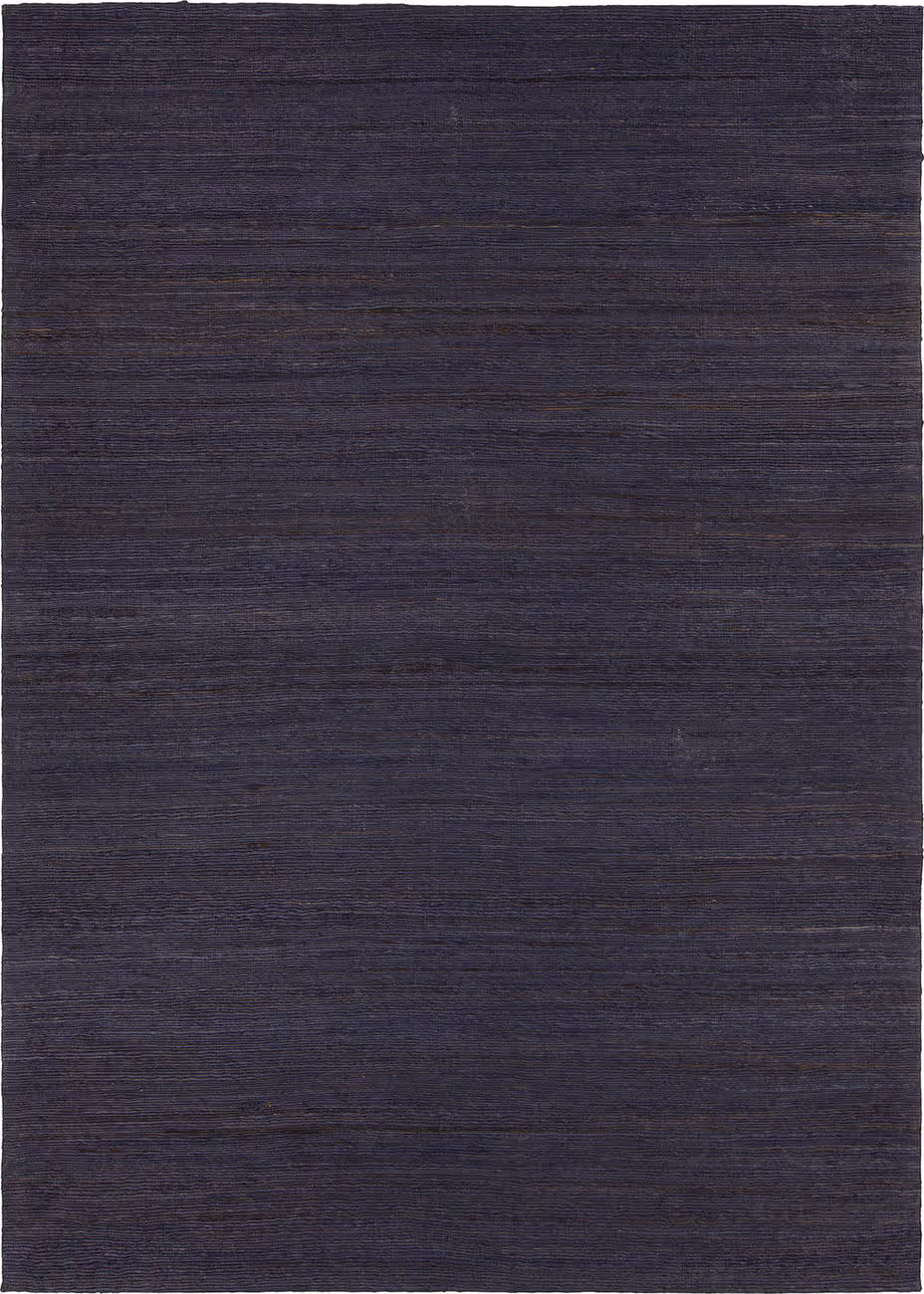 Chandra Evie EVI-27600 Purple Striped Natural Fiber Rug