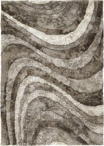 Chandra Flemish FLE-51102 Tan Abstract Rug Product Image