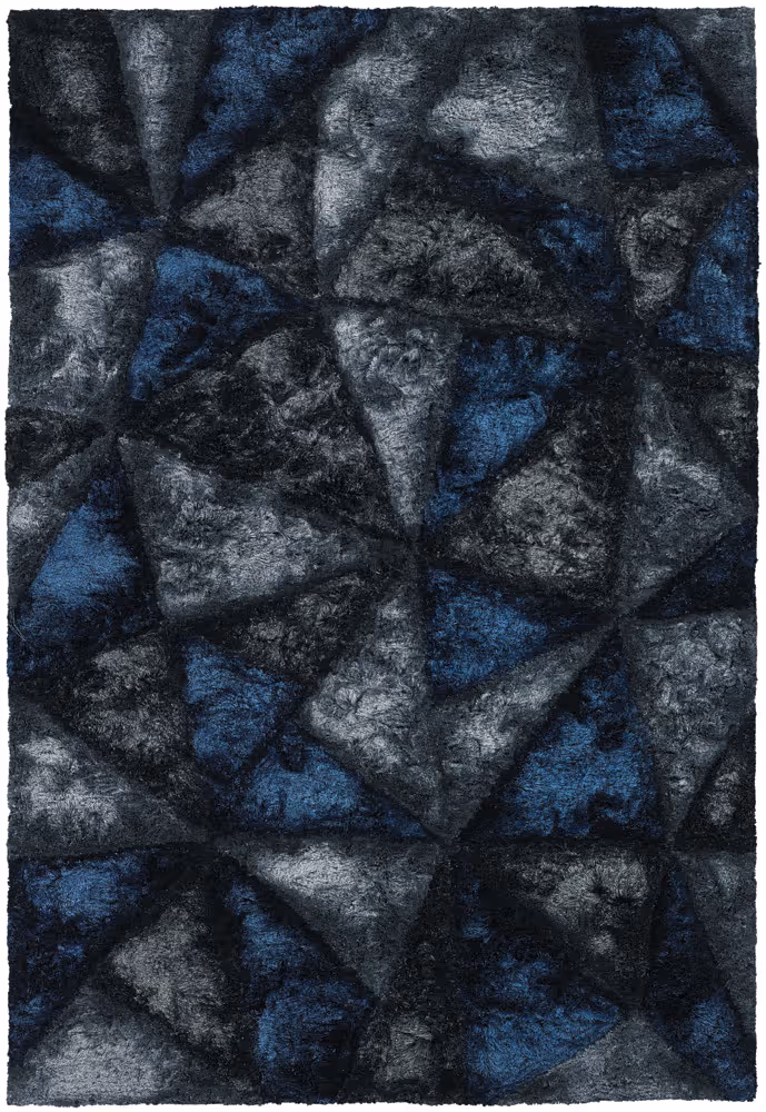 Chandra Flemish FLE-51111 Dk. Gray Patterned Rug