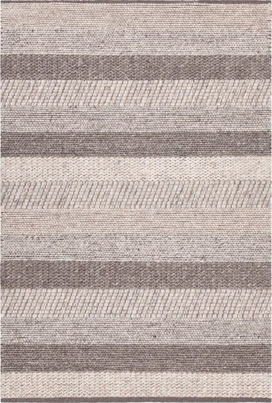 Chandra Forstel FOR-36901 Lt. Gray Striped Rug