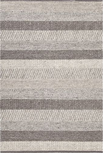 Chandra Forstel FOR-36901 Lt. Gray Striped Rug Product Image
