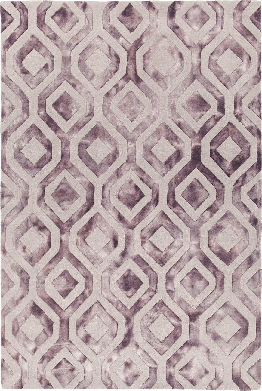 Chandra Fran FRA-42102 Lt. Gray Patterned Rug