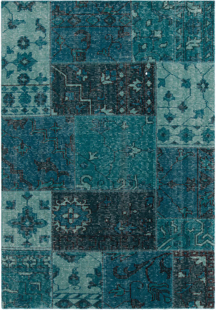 Chandra Fusion FUS-26303 Green Transitional Cotton Rug