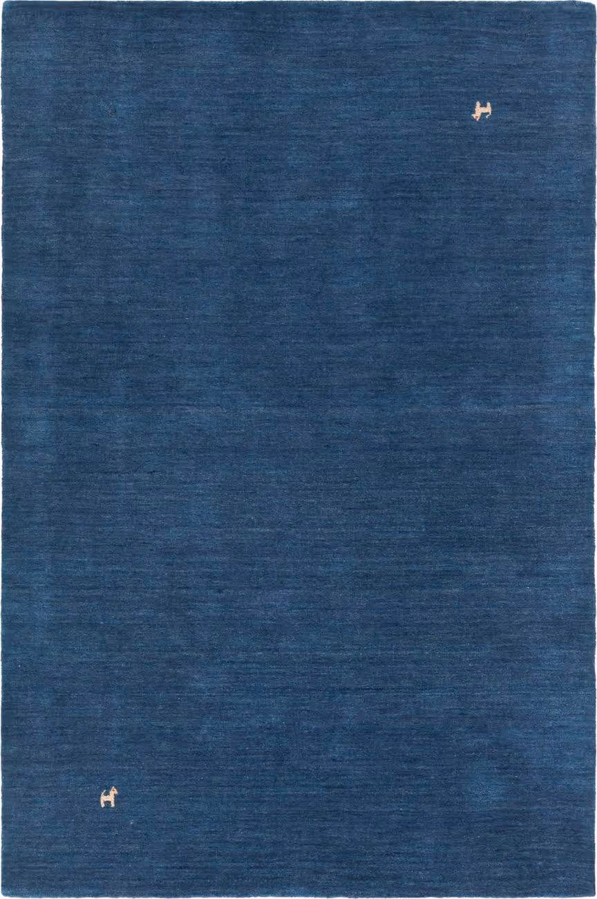Chandra Gabi GAB-38002 Dk. Blue Solid Color Rug