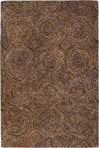 Chandra Galaxy GAL-30601 Lt. Brown Patterned Rug Product Image