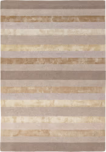 Chandra Gardenia GAR-30702 Dk. Gray Striped Silk Rug Product Image