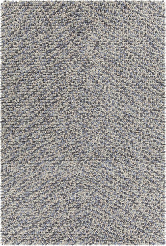 Chandra Gems GEM-9605 Lt. Gray Solid Color Wool Rug Product Image