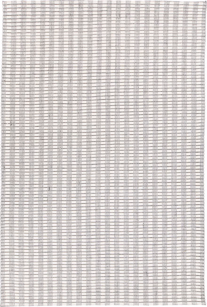 Chandra Gisela GIS-38900 Lt. Gray Striped Silk Rug
