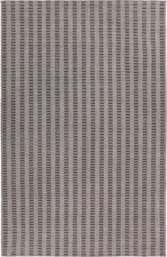 Chandra Gisela GIS-38902 Gray Striped Silk Rug Product Image