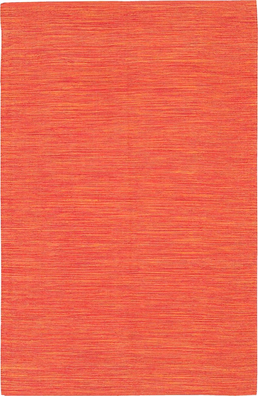 Chandra India IND-12 Orange Striped Rug