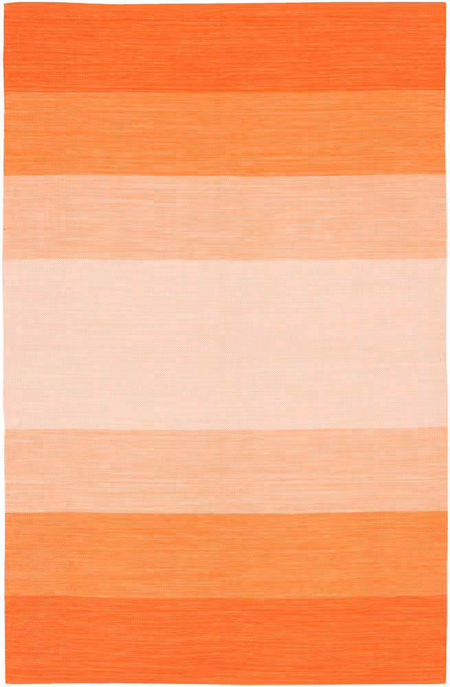 Chandra India IND-1 Orange Striped Rug