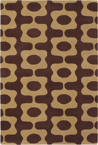 Chandra Inhabit INH-21600 Brown Animal Print Rug Product Image