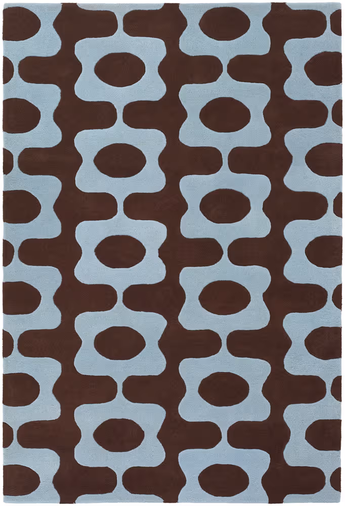 Chandra Inhabit INH-21601 Lt. Brown Animal Print Rug