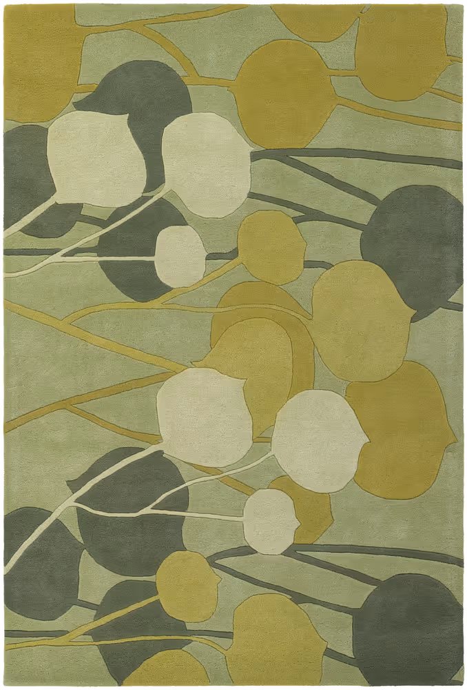 Chandra Inhabit INH-21603 Beige Abstract Rug