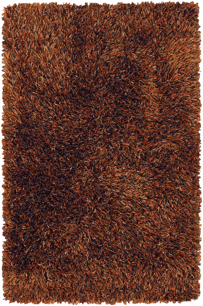 Chandra Iris IRI-15201 Brown Solid Color Rug