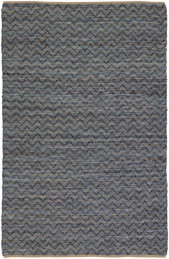 Chandra Jazz JAZ-17002 Dk. Gray Cotton Patterned Rug