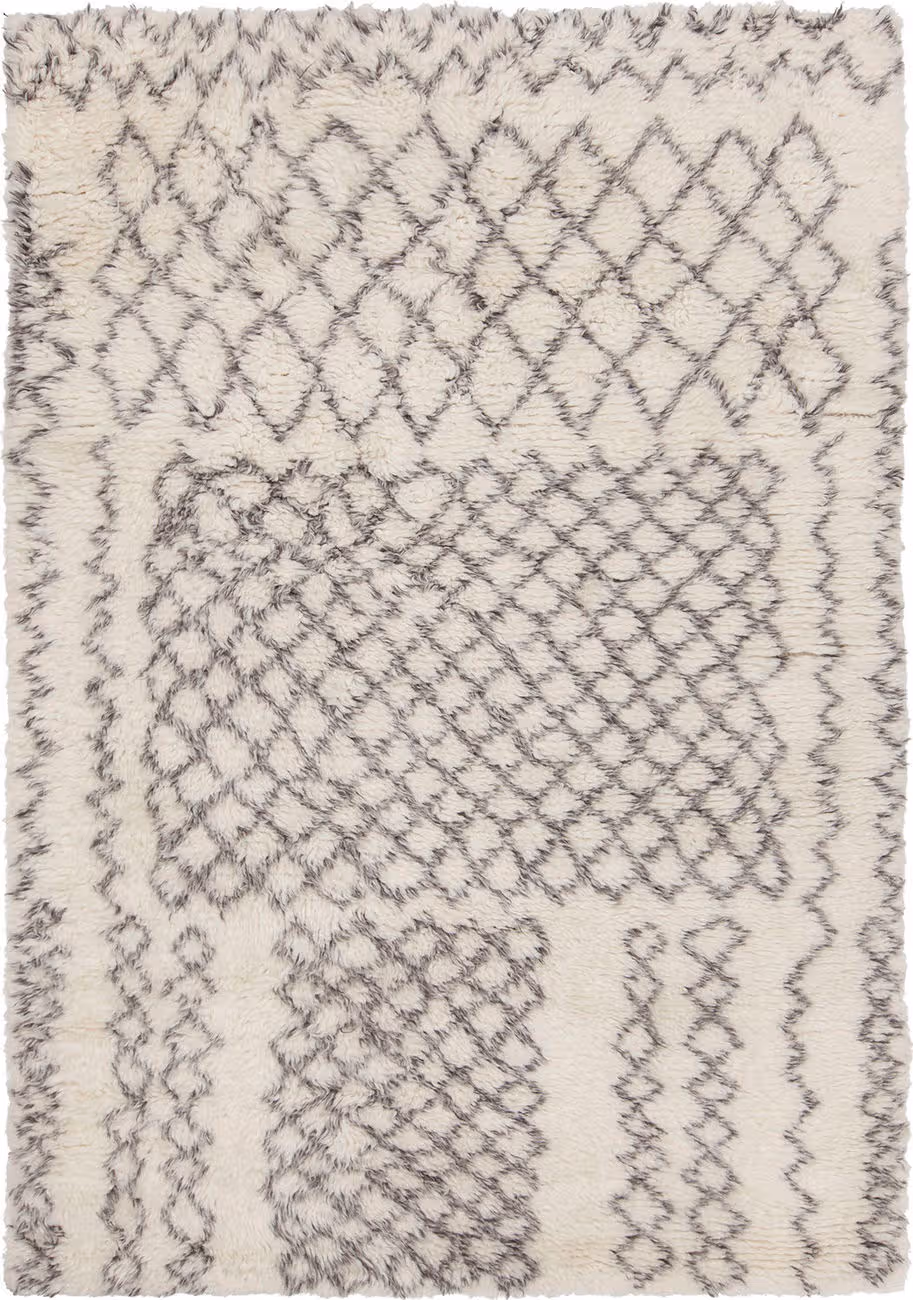 Chandra Jeri JER-44300 Ivory Transitional Abstract Rug