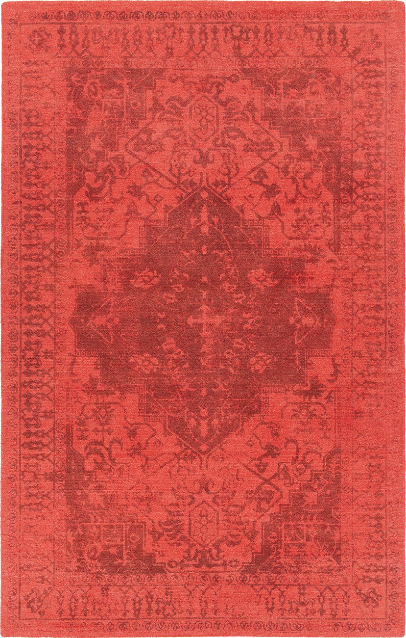 Modern Loom Kelsey KEL42501 Red Wool Rug from the Traditional Rugs collection at Modern Area Rugs
