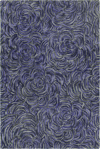 Modern Loom Leia LEI-42201 Blue Wool Rug Product Image