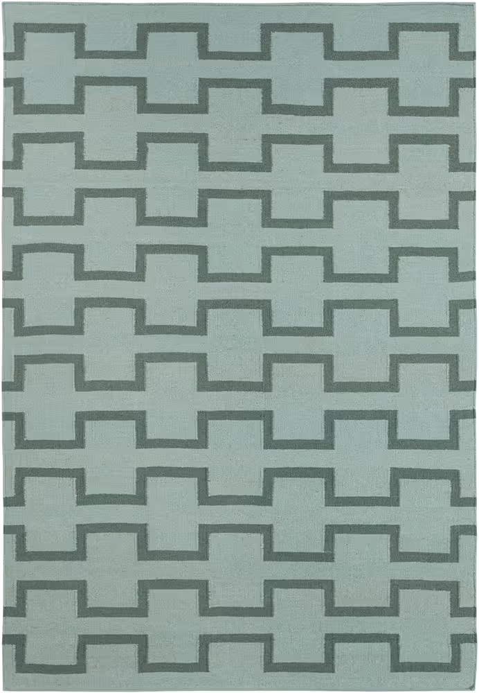 Modern Loom Lima LIM-25701 Lt. Gray Flatweave Wool Rug