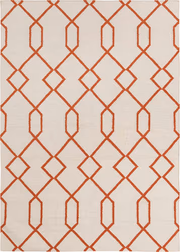 Modern Loom Lima LIM-25712 Ivory Flatweave Wool Rug Product Image
