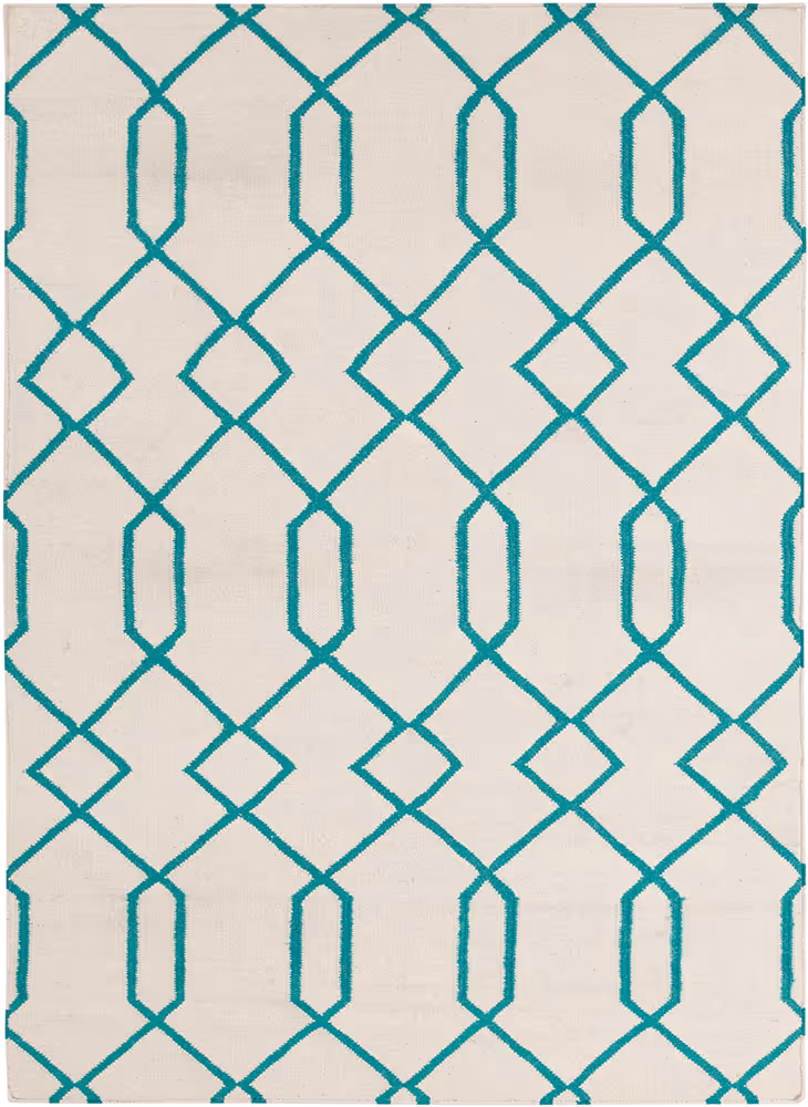 Modern Loom Lima LIM-25713 Ivory Flatweave Wool Rug