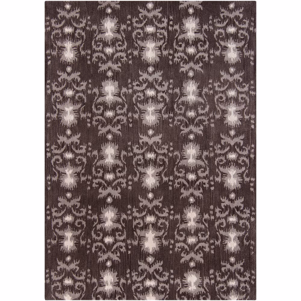 Modern Loom Lina LIN-32002 Brown Wool Transitional Rug