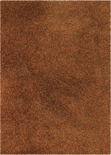 Modern Loom Mai MAI-14203 Dk. Orange Shag Solid Color Rug Product Image